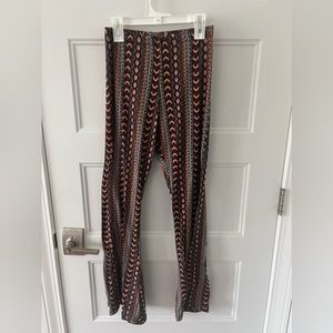 Windsor Fun And Free Boho High-Rise Flare Pants, size xs.